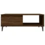 Mesa de centro madera de ingeniería roble marrón 90x60x35 cm by , Coffee table - Ref: Foro24-813175, Price: 65,80 €, Discount: %