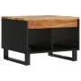 Mesa de centro de madera maciza de acacia 55x50x40 cm de , Mesas de centro - Ref: Foro24-352878, Precio: 70,62 €, Descuento: %