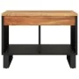 Mesa de centro de madera maciza de acacia 55x50x40 cm de , Mesas de centro - Ref: Foro24-352878, Precio: 70,62 €, Descuento: %