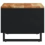 Mesa de centro de madera maciza de acacia 55x50x40 cm de , Mesas de centro - Ref: Foro24-352878, Precio: 70,62 €, Descuento: %