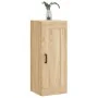 Armario de pared madera ingeniería roble Sonoma 34,5x34x90 cm de , Aparadores - Ref: Foro24-830503, Precio: 49,86 €, Descuent...
