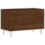 Mueble discos madera contrachapada roble marrón 74,5x38x48 cm by , CD and DVD storage - Ref: Foro24-831731, Price: 36,77 €, D...
