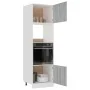 Armario de microondas “Lyon” contrachapada gris Sonoma de , Armarios de cocina - Ref: Foro24-815604, Precio: 186,35 €, Descue...