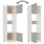 Armario de microondas “Lyon” contrachapada gris Sonoma de , Armarios de cocina - Ref: Foro24-815604, Precio: 186,35 €, Descue...