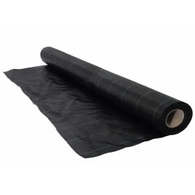 Nature Cubierta de suelo antimaleza negra 1x50 m de , Mallas antihierbas - Ref: Foro24-423489, Precio: 57,56 €, Descuento: %