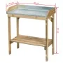 Nature Mesa de jardinería para siembra y plantación 6020500 de , Mesas de jardinería - Ref: Foro24-403676, Precio: 149,13 €, ...