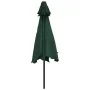 Sombrilla con palo de acero verde 3 m de , Sombrillas - Ref: Foro24-40769, Precio: 62,80 €, Descuento: %