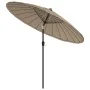 Sombrilla de jardín con palo de aluminio taupe 270 cm von , Sonnenschirme - Ref: Foro24-47307, Preis: 79,99 €, Rabatt: %