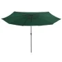 Sombrilla de jardín con palo de metal verde 390 cm de , Sombrillas - Ref: Foro24-47379, Precio: 80,05 €, Descuento: %