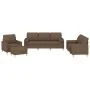 Juego de sofás con cojines 4 piezas tela marrón de , Sofás - Ref: Foro24-3201269, Precio: 664,71 €, Descuento: %