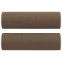 Juego de sofás con cojines 3 piezas tela marrón by , Sofas - Ref: Foro24-3201333, Price: 530,02 €, Discount: %