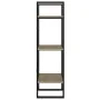 Estantería de 3 niveles contrachapada roble Sonoma 40x30x105 cm de , Librerías y estanterías - Ref: Foro24-806490, Precio: 49...