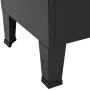 Estantería industrial de acero negra 90x40x180 cm de , Librerías y estanterías - Ref: Foro24-145360, Precio: 248,99 €, Descue...
