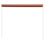 Toldo retráctil naranja y marrón 100x150 cm de , Toldos - Ref: Foro24-145893, Precio: 34,10 €, Descuento: %