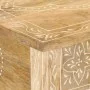 Mesa consola de madera maciza de mango 80x35x74 cm de , Mesas auxiliares - Ref: Foro24-320379, Precio: 173,94 €, Descuento: %
