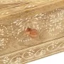 Mesa consola de madera maciza de mango 80x35x74 cm de , Mesas auxiliares - Ref: Foro24-320379, Precio: 173,94 €, Descuento: %