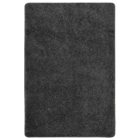 Alfombra peluda antideslizante gris oscuro 140x200 cm de , Alfombras - Ref: Foro24-340379, Precio: 70,30 €, Descuento: %