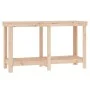 Banco de trabajo de madera maciza de pino 140x50x80 cm de , Mesas de trabajo - Ref: Foro24-822506, Precio: 121,08 €, Descuent...