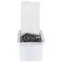 Fuente de jardín triangular con bomba acero inoxidable 76 cm de , Fuentes y cascadas - Ref: Foro24-48096, Precio: 261,41 €, D...
