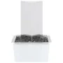 Fuente de jardín triangular con bomba acero inoxidable 76 cm de , Fuentes y cascadas - Ref: Foro24-48096, Precio: 261,41 €, D...