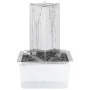 Fuente de jardín triangular con bomba acero inoxidable 76 cm de , Fuentes y cascadas - Ref: Foro24-48096, Precio: 261,41 €, D...