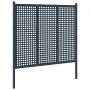 Valla de jardín de acero gris antracita 177x200 cm de , Paneles de vallas - Ref: Foro24-146406, Precio: 259,57 €, Descuento: %