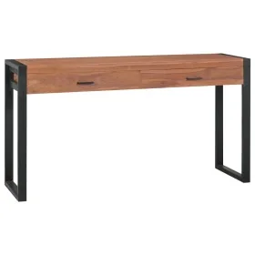 Escritorio con 2 cajones madera de teca 140x40x75 cm by , Desks - Ref: Foro24-325269, Price: 277,05 €, Discount: %