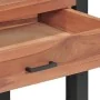 Escritorio con 2 cajones madera de teca 140x40x75 cm de , Escritorios - Ref: Foro24-325269, Precio: 277,05 €, Descuento: %