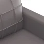 Juego de sofás con cojines 3 piezas cuero sintético gris by , Sofas - Ref: Foro24-3201365, Price: 418,90 €, Discount: %
