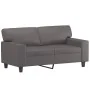 Juego de sofás con cojines 2 piezas cuero sintético gris de , Sofás - Ref: Foro24-3201926, Precio: 534,28 €, Descuento: %