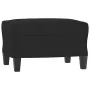 Juego de sofás con cojines 3 piezas tela microfibra negro de , Sofás - Ref: Foro24-3202347, Precio: 612,77 €, Descuento: %