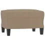 Juego de sofás con cojines 3 piezas cuero sintético capuchino von , Sofas - Ref: Foro24-3202159, Preis: 487,19 €, Rabatt: %