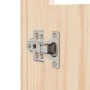 Puertas de cocina exterior 2 uds madera maciza pino 50x9x82 cm by , cabinet doors - Ref: Foro24-832358, Price: 47,46 €, Disco...