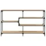 Mesa consola madera contrachapada roble Sonoma 160x32x95 cm by , Side tables - Ref: Foro24-833956, Price: 98,66 €, Discount: %