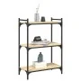 Librería 3 estantes madera ingeniería roble Sonoma 60x30x86 cm by , Bookcases and shelves - Ref: Foro24-837648, Price: 42,98 ...