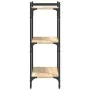 Librería 3 estantes madera ingeniería roble Sonoma 60x30x86 cm by , Bookcases and shelves - Ref: Foro24-837648, Price: 42,98 ...
