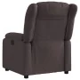 Sillón reclinable de tela marrón oscuro de , Sillones - Ref: Foro24-373579, Precio: 225,89 €, Descuento: %