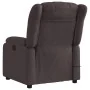 Sillón de masaje reclinable de tela marrón oscuro de , Sillones - Ref: Foro24-373591, Precio: 235,15 €, Descuento: %