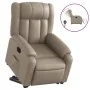 Sillón elevable eléctrico cuero artificial capuchino de , Sillones - Ref: Foro24-3205284, Precio: 360,57 €, Descuento: %
