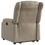 Sillón elevable eléctrico cuero artificial capuchino de , Sillones - Ref: Foro24-3205284, Precio: 360,57 €, Descuento: %