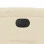 Sillón reclinable eléctrico de tela crema de , Sillones - Ref: Foro24-3205301, Precio: 278,49 €, Descuento: %