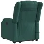 Silla de masaje reclinable de pie de tela verde oscura de , Sillones - Ref: Foro24-3205334, Precio: 335,23 €, Descuento: %