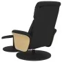 Sillón reclinable masaje con reposapiés cuero sintético negro de , Sillones - Ref: Foro24-356640, Precio: 203,28 €, Descuento: %