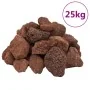 Rocas volcánicas rojas 25 kg 5-8 cm de , Decoración de acuarios - Ref: Foro24-3217179, Precio: 66,13 €, Descuento: %