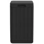 Cubo de basura de exterior PP gris antracita 38x38x65 cm by , Garbage cans and trash cans - Ref: Foro24-364224, Price: 147,35...