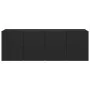 Muebles para TV de pared 2 unidades negro 60x30x41 cm de , Muebles TV - Ref: Foro24-836941, Precio: 74,95 €, Descuento: %
