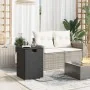 Mesa cubierta para bombona de propano ratán negro 40x40x60 cm de , Mesas de jardín - Ref: Foro24-366294, Precio: 72,13 €, Des...
