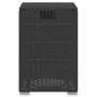 Mesa cubierta para bombona de propano ratán negro 40x40x60 cm de , Mesas de jardín - Ref: Foro24-366294, Precio: 72,13 €, Des...