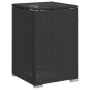 Mesa cubierta para bombona de propano ratán negro 40x40x60 cm de , Mesas de jardín - Ref: Foro24-366294, Precio: 72,13 €, Des...
