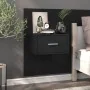 Mesitas de noche de pared 2 unidades negras von , Nachttische - Ref: Foro24-810974, Preis: 72,47 €, Rabatt: %